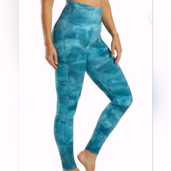 Free People Good Karma Tie Dye Yoga Leggings Size M/L - Picture 4 of 12